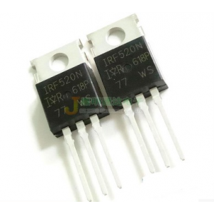 HR0599 50pcs/tupe IRF520 IRF520N TO-220 N-Channel IR Power MOSFET